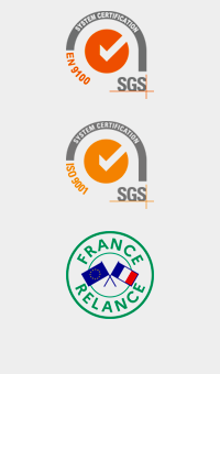 System Certification - EN 9100 & ISO 9001 - SGS - Powered by Paris Région